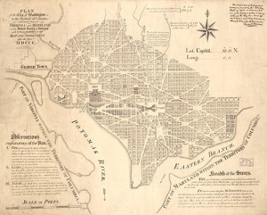 Our nations capital as laid out by Benjamin Banneker 