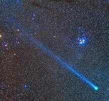 Comet Lovejoy & Pleiades in January 2015